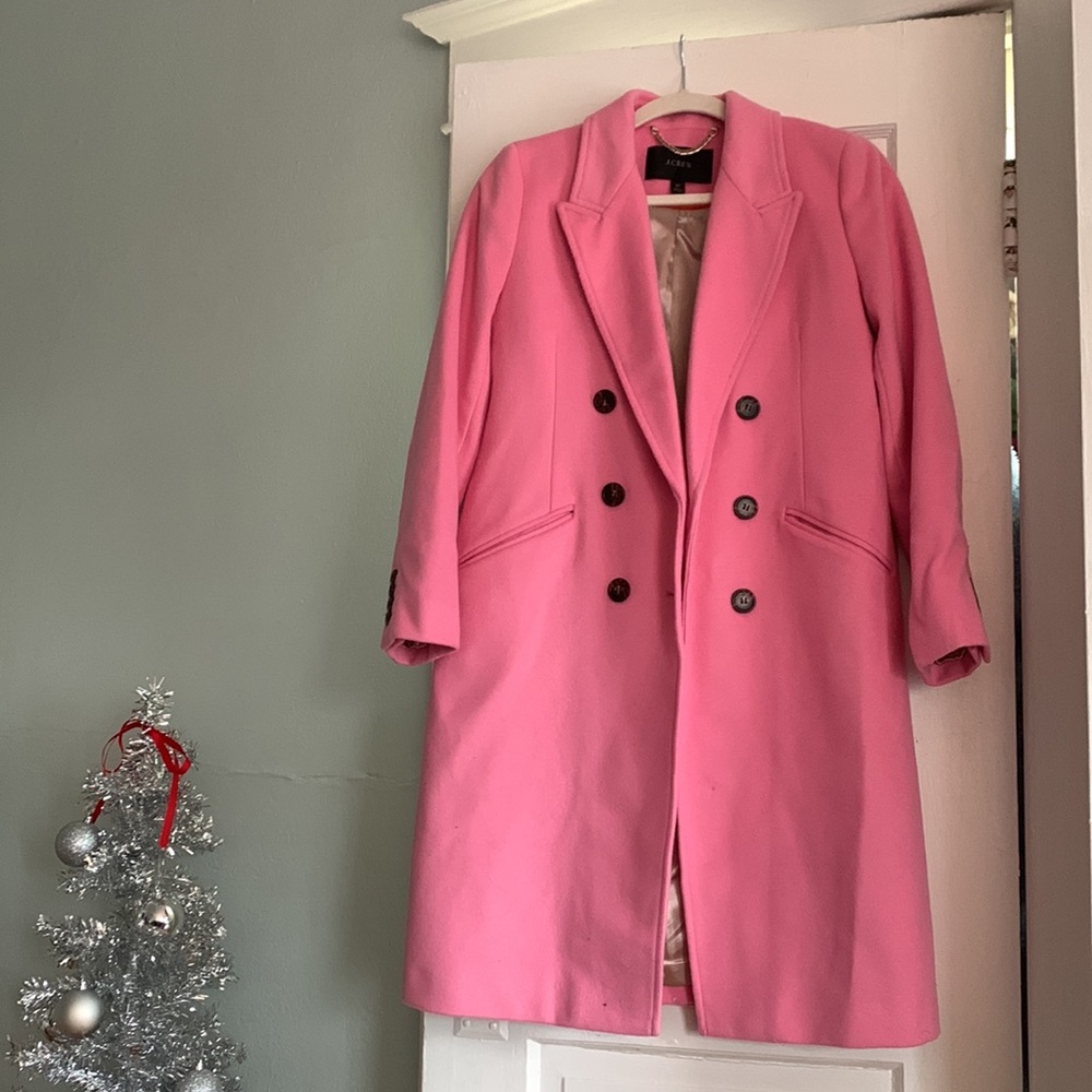 J Crew Italian Wool/Cashmere Coat